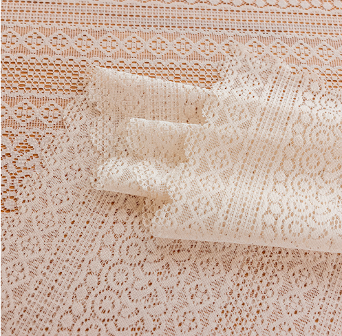 French countryside lace tablecloth, dust-proof decorative table cloth, decorative rectangular coffee table cloth for household use