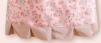 Princess apron with pocket and back buckle, suitable for home kitchen, oil resistant fabric, catering, waist and waist bib,70*75cm