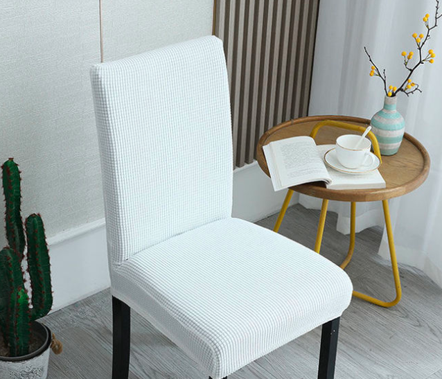 3pcs/set，Elastic chair cover, universal chair cover for all seasons, hotel home chair cover, one-piece chair cover
