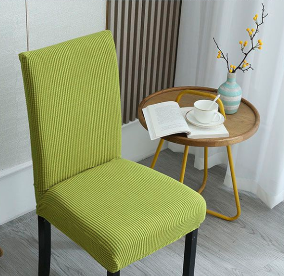 3pcs/set，Elastic chair cover, universal chair cover for all seasons, hotel home chair cover, one-piece chair cover
