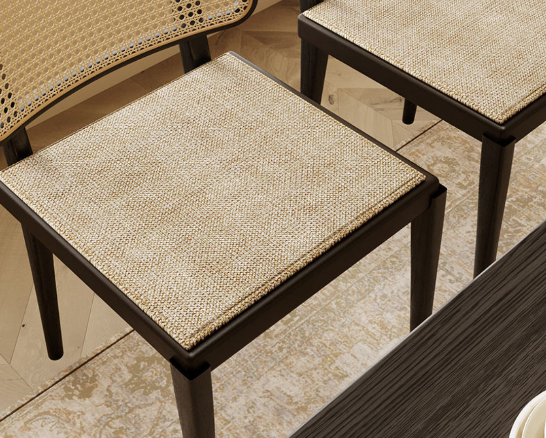 Ice silk  dining seat cushion, non slip seat cushion, breathable summer seat cushion, wooden cool seat cushion