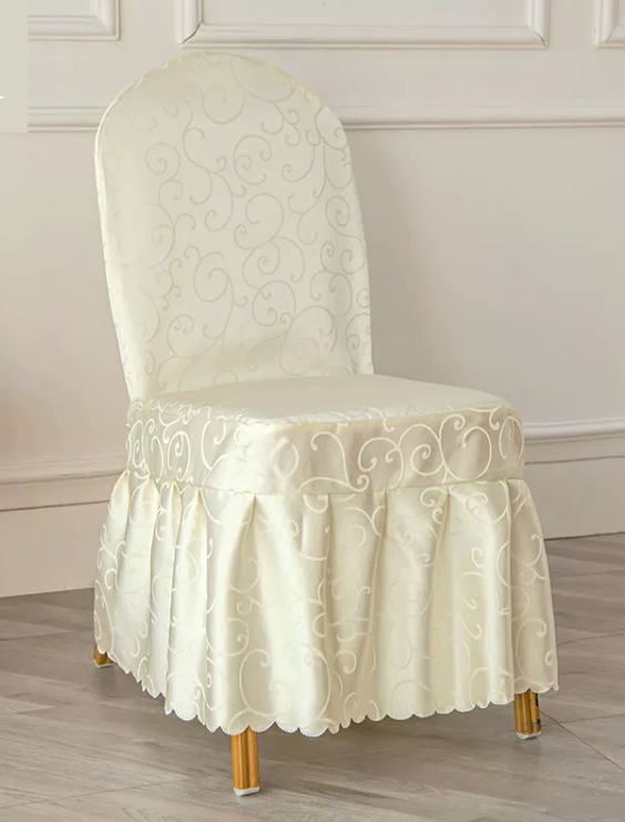6pcs,Hotel chair covers, restaurant dining chairs, restaurant chair covers, one-piece chair covers, banquet and event chair covers
