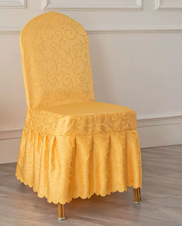 6pcs,Hotel chair covers, restaurant dining chairs, restaurant chair covers, one-piece chair covers, banquet and event chair covers