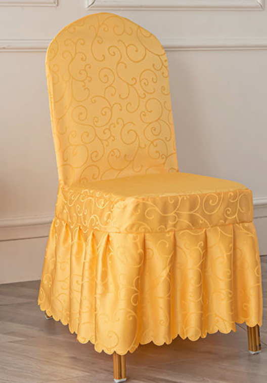 6pcs,Hotel chair covers, restaurant dining chairs, restaurant chair covers, one-piece chair covers, banquet and event chair covers