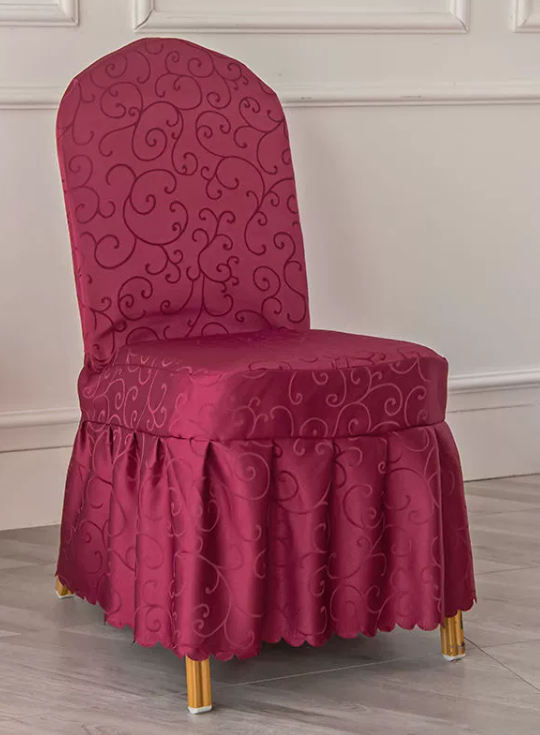 6pcs,Hotel chair covers, restaurant dining chairs, restaurant chair covers, one-piece chair covers, banquet and event chair covers