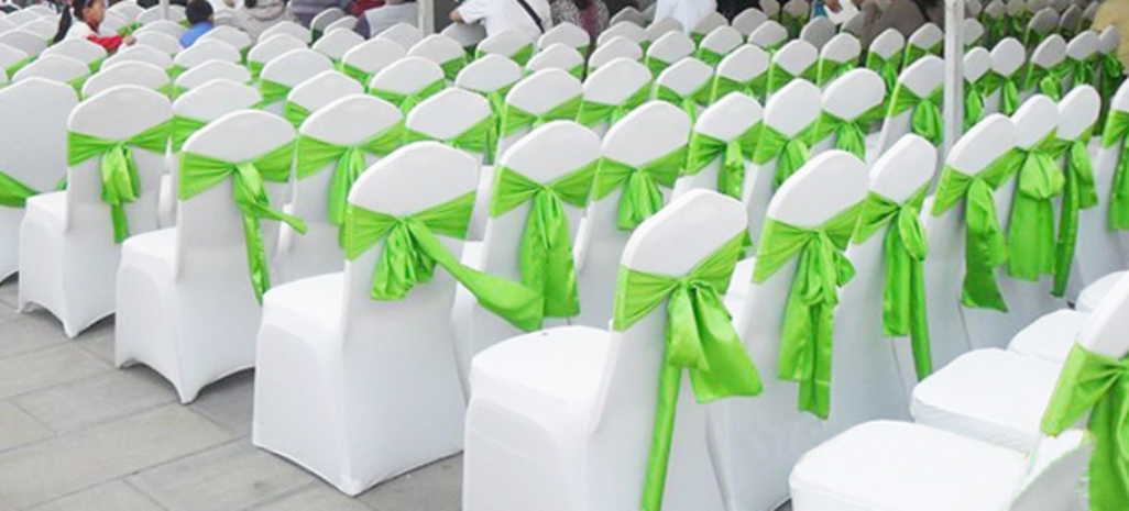 6pcs,Solid color elastic chair cover, hotel banquet chair cover, all inclusive dust-proof wedding one-piece stool cover, chair cover in multiple colors