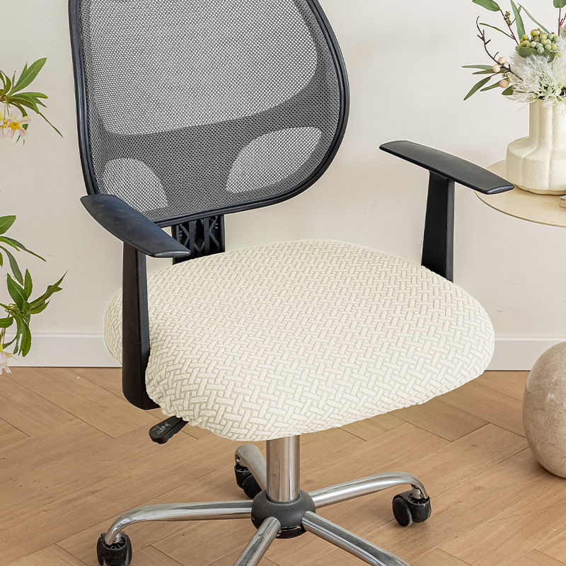 Computer chair cover, Four season universal elastic anti slip office chair cover, Home cushion cover, Universal seat cover