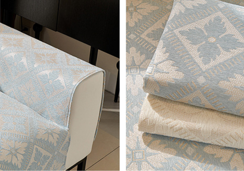 French high-end sofa cushion, suitable for all seasons, new modern Chenier non slip sofa cushion, sofa cover cloth