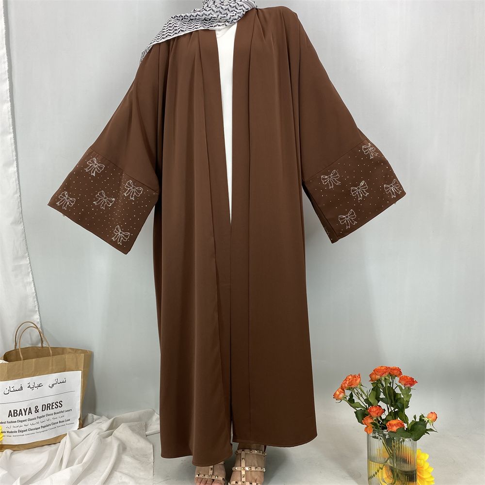 Ramadan Muslim dress, Abaya Dubai Turkish Islamic prayer dress, diamond diamond African women's dress, long robe