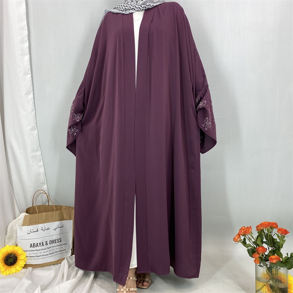 Ramadan Muslim dress, Abaya Dubai Turkish Islamic prayer dress, diamond diamond African women's dress, long robe