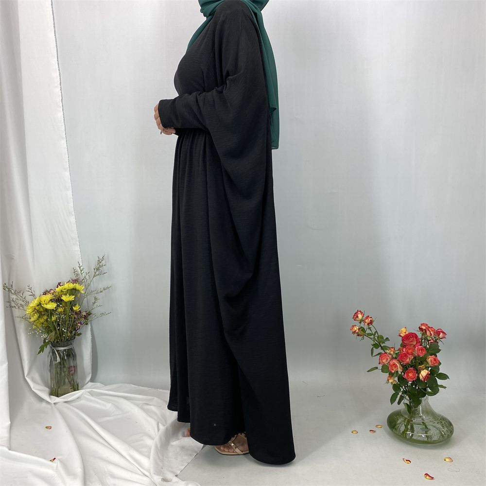 Muslim fashion elegant dress, Middle East, Turkey, Dubai, Islamic, African pleated dress, long gown