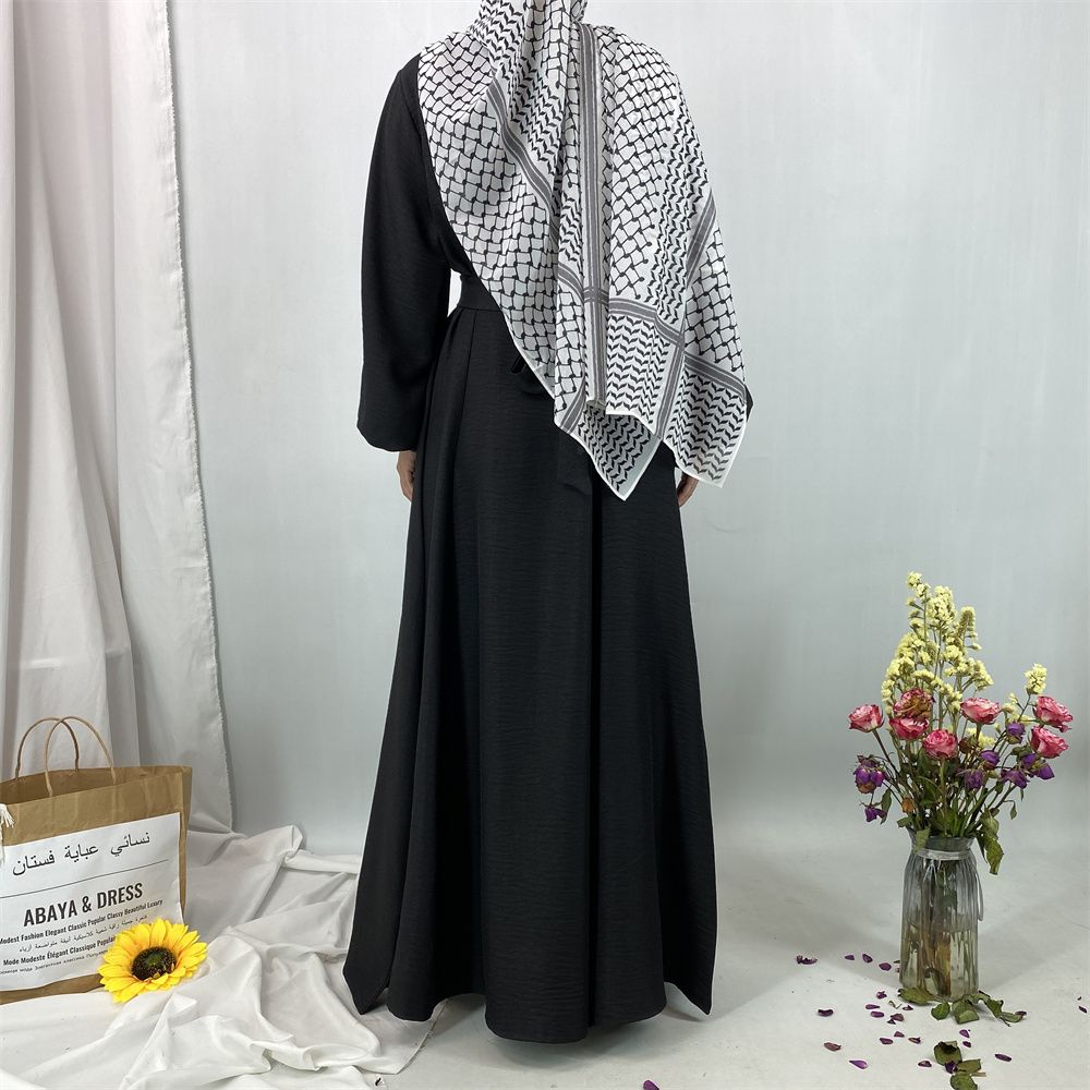 New fashionable and popular Muslim women's dress, Islamic Dubai Arab Turkish elegant women's robe