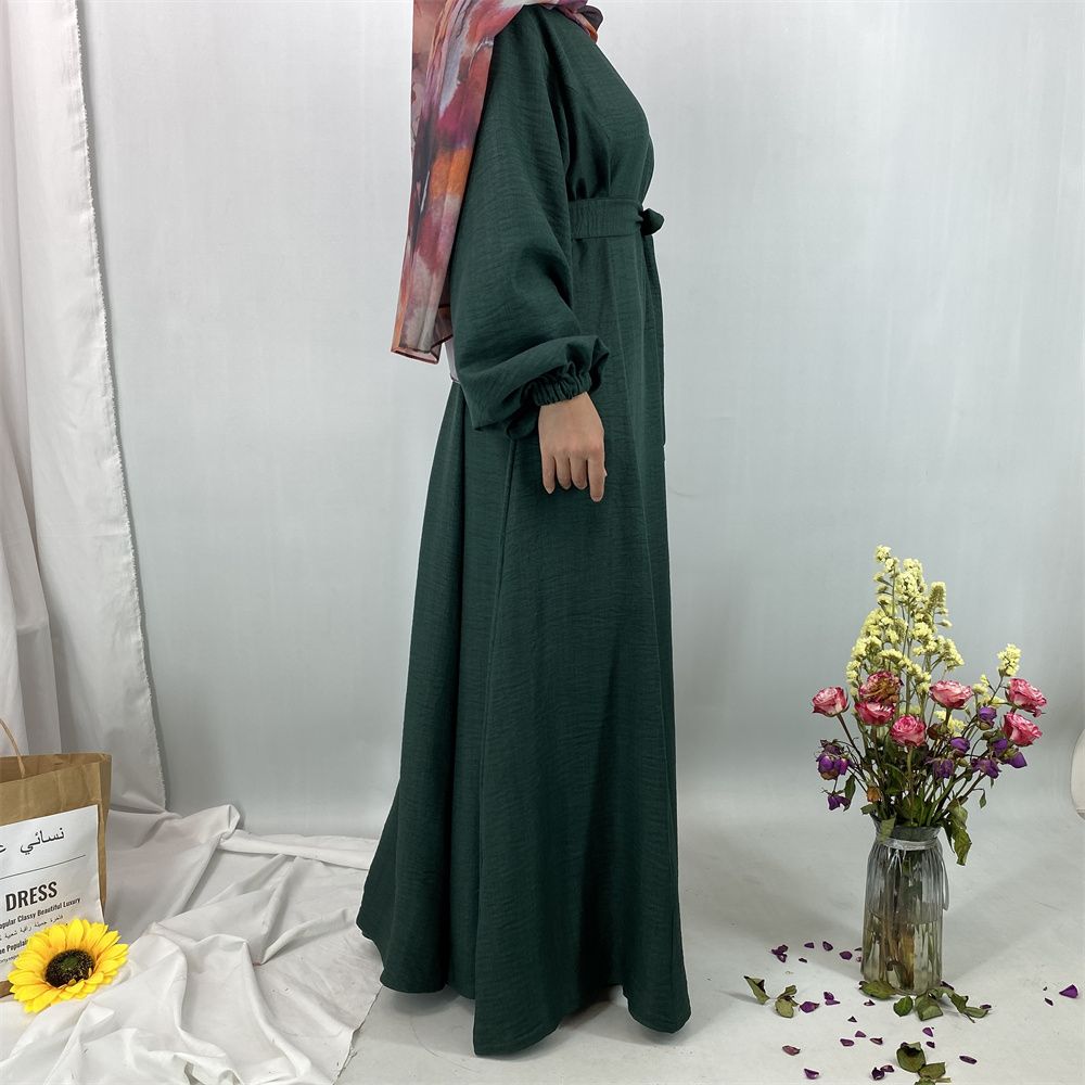 New fashionable and popular Muslim women's dress, Islamic Dubai Arab Turkish elegant women's robe