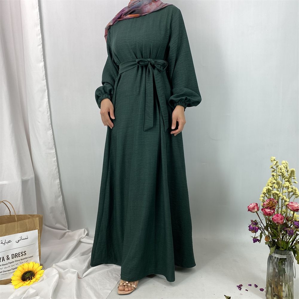New fashionable and popular Muslim women's dress, Islamic Dubai Arab Turkish elegant women's robe