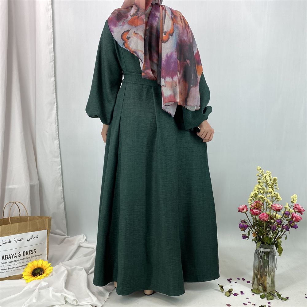 New fashionable and popular Muslim women's dress, Islamic Dubai Arab Turkish elegant women's robe