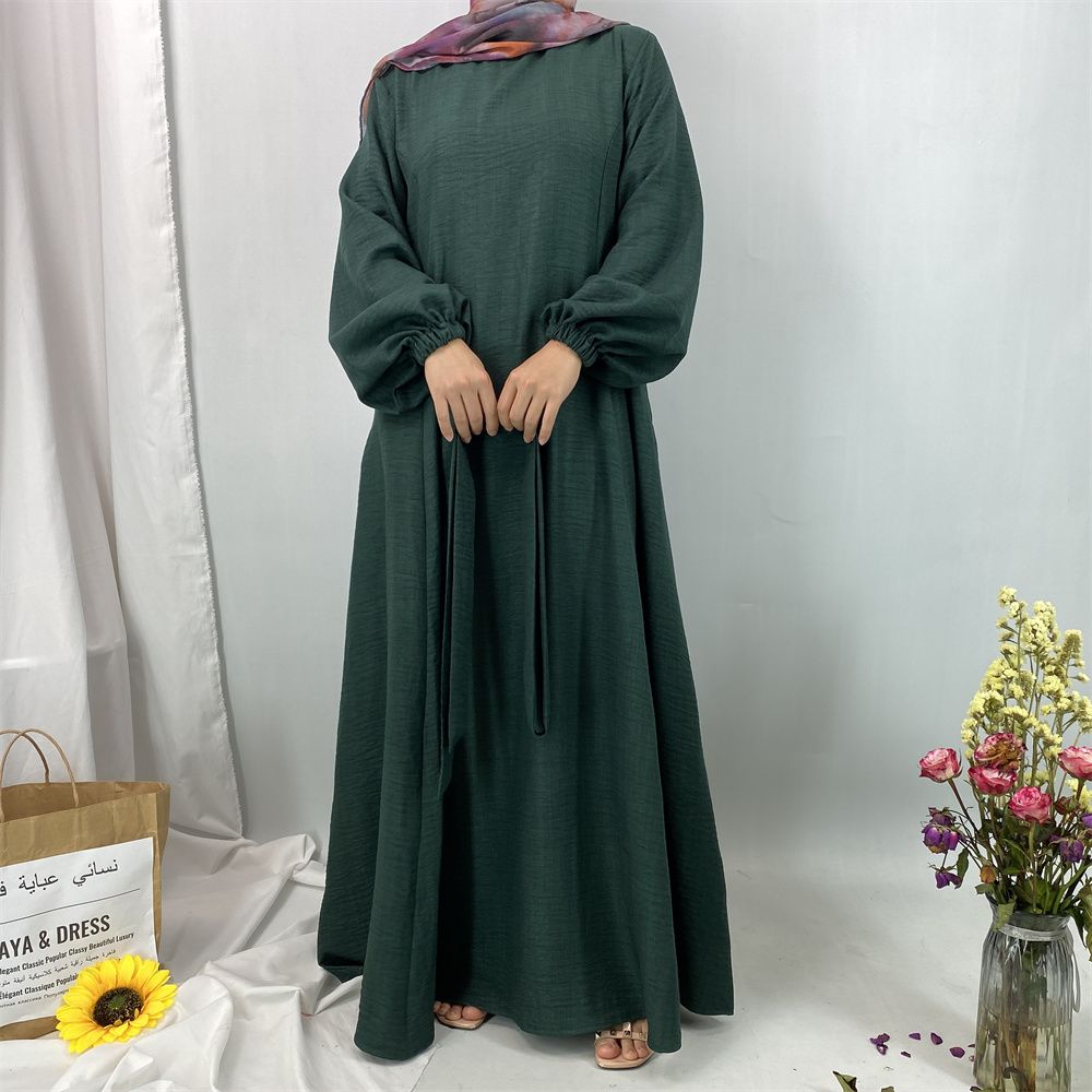 New fashionable and popular Muslim women's dress, Islamic Dubai Arab Turkish elegant women's robe