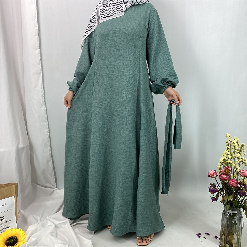 New fashionable and popular Muslim women's dress, Islamic Dubai Arab Turkish elegant women's robe