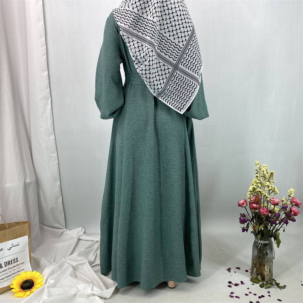 New fashionable and popular Muslim women's dress, Islamic Dubai Arab Turkish elegant women's robe