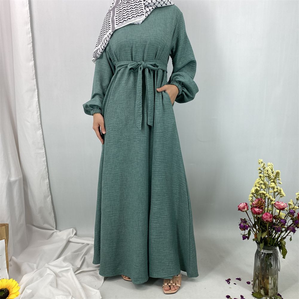 New fashionable and popular Muslim women's dress, Islamic Dubai Arab Turkish elegant women's robe