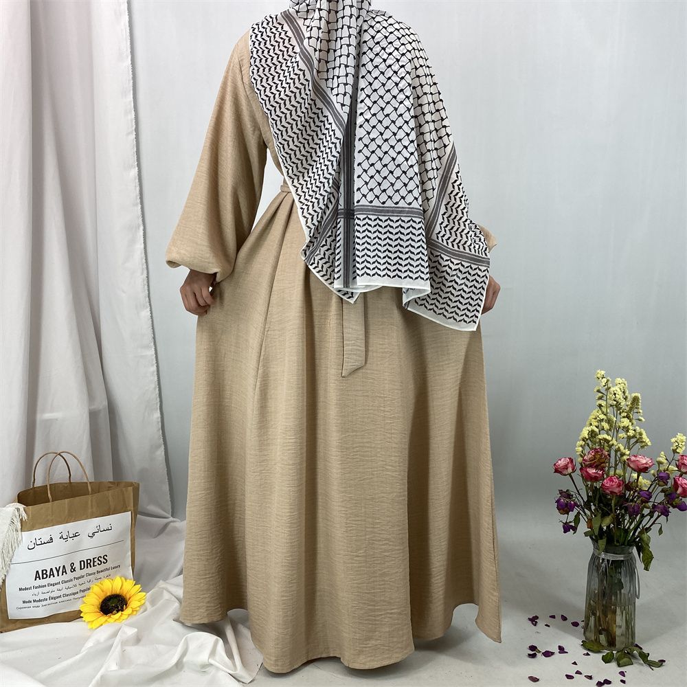 New fashionable and popular Muslim women's dress, Islamic Dubai Arab Turkish elegant women's robe