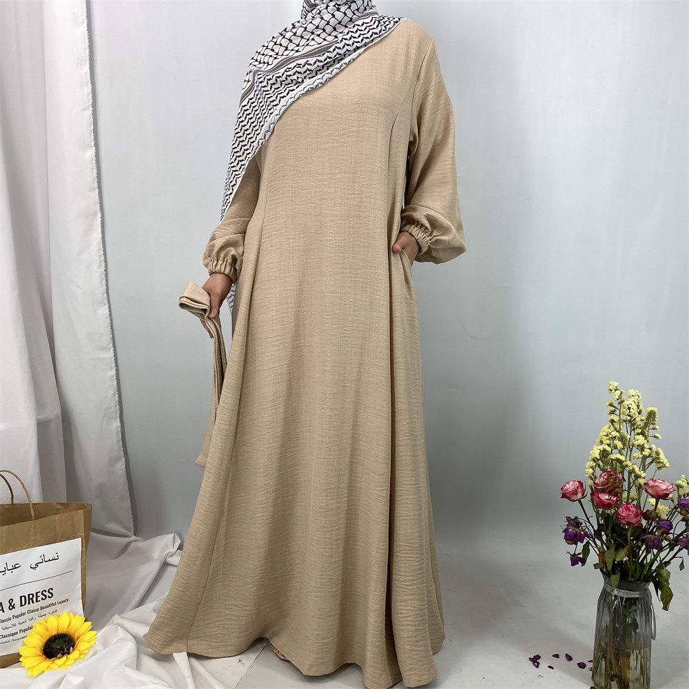 New fashionable and popular Muslim women's dress, Islamic Dubai Arab Turkish elegant women's robe