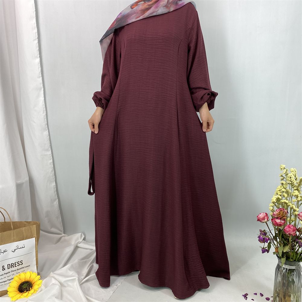 New fashionable and popular Muslim women's dress, Islamic Dubai Arab Turkish elegant women's robe