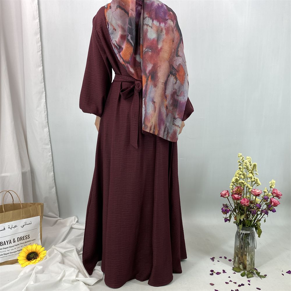 New fashionable and popular Muslim women's dress, Islamic Dubai Arab Turkish elegant women's robe