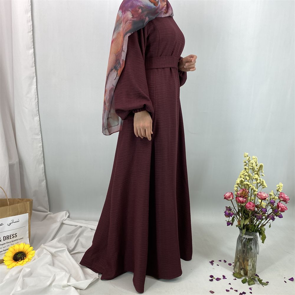 New fashionable and popular Muslim women's dress, Islamic Dubai Arab Turkish elegant women's robe