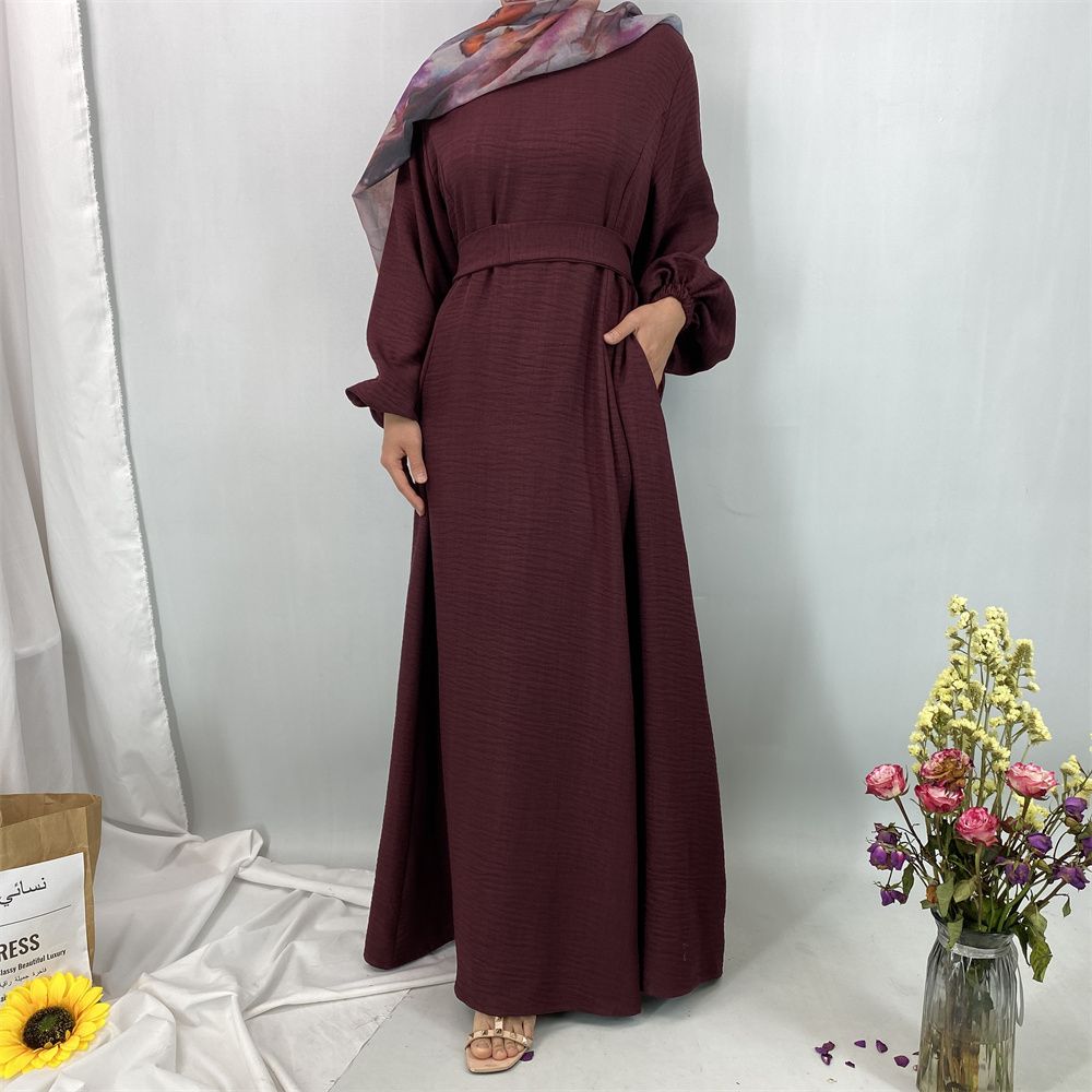 New fashionable and popular Muslim women's dress, Islamic Dubai Arab Turkish elegant women's robe