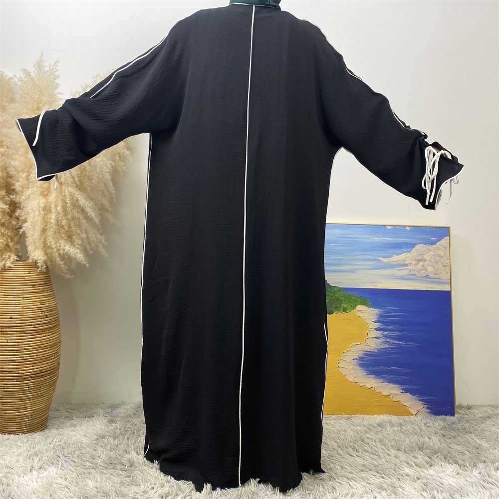 Middle Eastern Muslim suit, Abaya sleeveless dress, women's cardigan, Turkey, Dubai, Africa, Arab, elegant women's wear