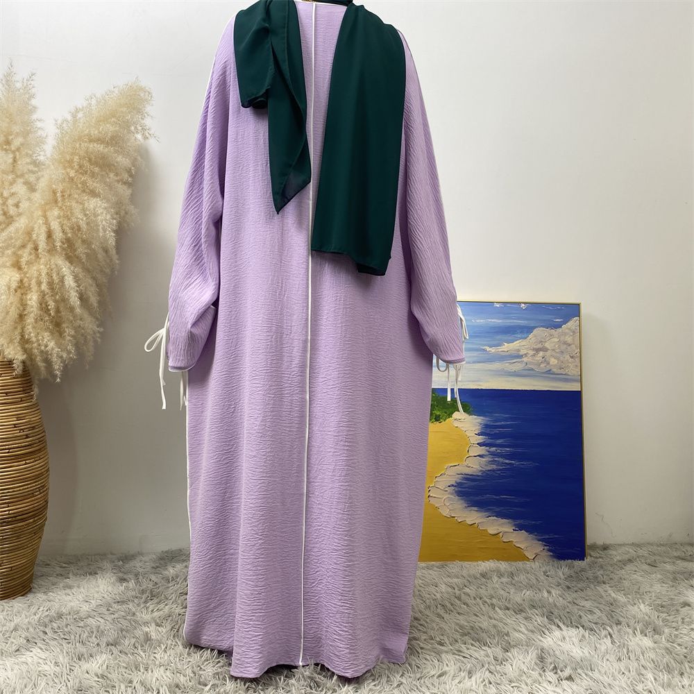 Middle Eastern Muslim suit, Abaya sleeveless dress, women's cardigan, Turkey, Dubai, Africa, Arab, elegant women's wear