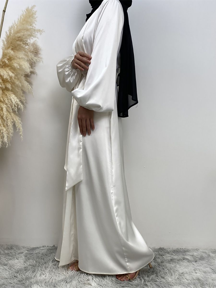 New fashionable Middle Eastern, Turkish, Dubai, Arab, African, Islamic and Muslim women's cardigan, robe and dress