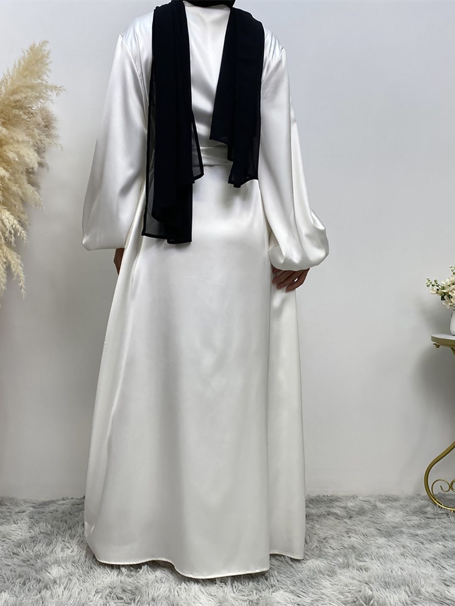 New fashionable Middle Eastern, Turkish, Dubai, Arab, African, Islamic and Muslim women's cardigan, robe and dress