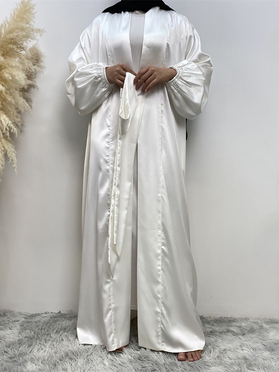 New fashionable Middle Eastern, Turkish, Dubai, Arab, African, Islamic and Muslim women's cardigan, robe and dress