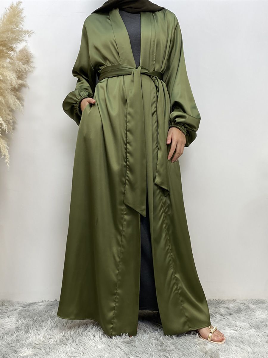 New fashionable Middle Eastern, Turkish, Dubai, Arab, African, Islamic and Muslim women's cardigan, robe and dress