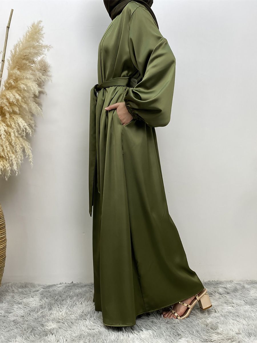New fashionable Middle Eastern, Turkish, Dubai, Arab, African, Islamic and Muslim women's cardigan, robe and dress