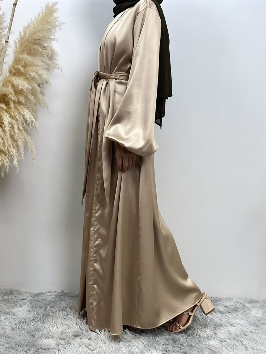 New fashionable Middle Eastern, Turkish, Dubai, Arab, African, Islamic and Muslim women's cardigan, robe and dress