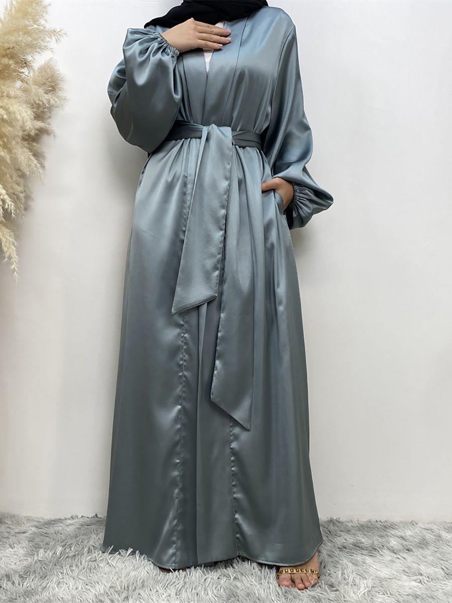 New fashionable Middle Eastern, Turkish, Dubai, Arab, African, Islamic and Muslim women's cardigan, robe and dress