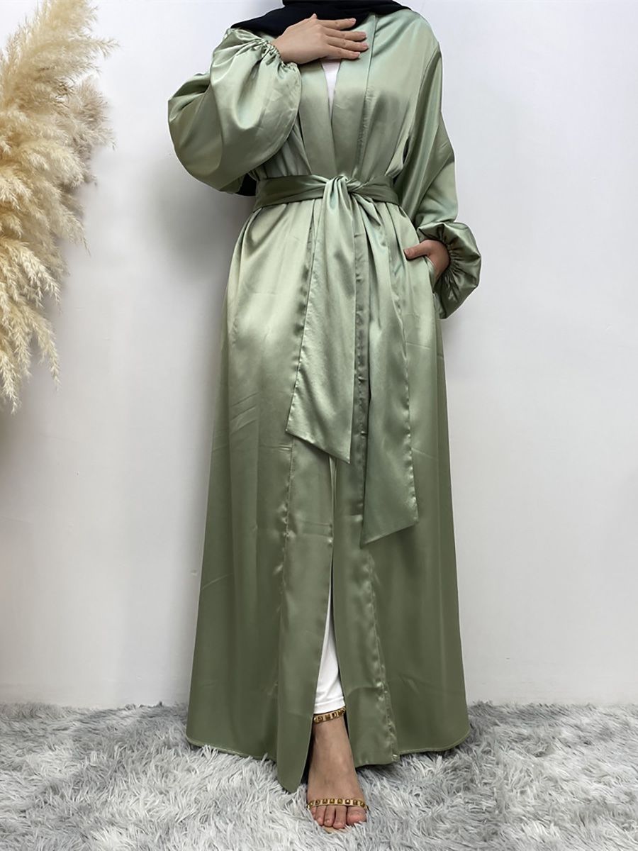 New fashionable Middle Eastern, Turkish, Dubai, Arab, African, Islamic and Muslim women's cardigan, robe and dress