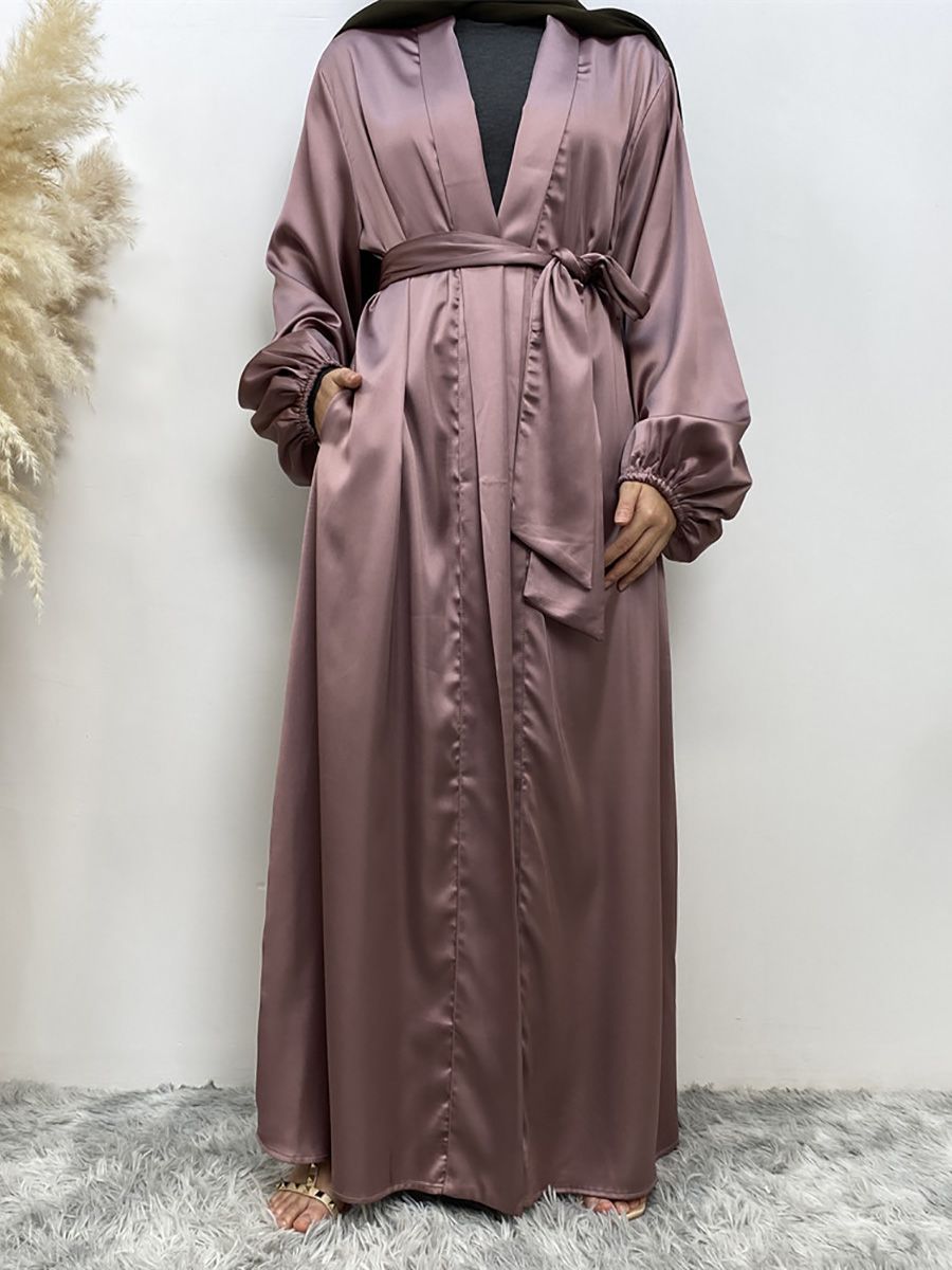 New fashionable Middle Eastern, Turkish, Dubai, Arab, African, Islamic and Muslim women's cardigan, robe and dress