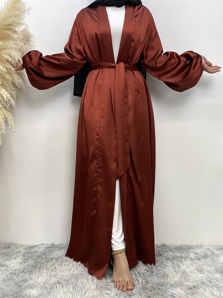 New fashionable Middle Eastern, Turkish, Dubai, Arab, African, Islamic and Muslim women's cardigan, robe and dress