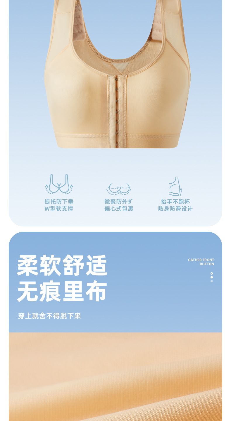 Sports Bra, Plus Size Bra for欧美 (Europe and America), Push-up Wire-Free Unpadded Sports Vest Bra for Women