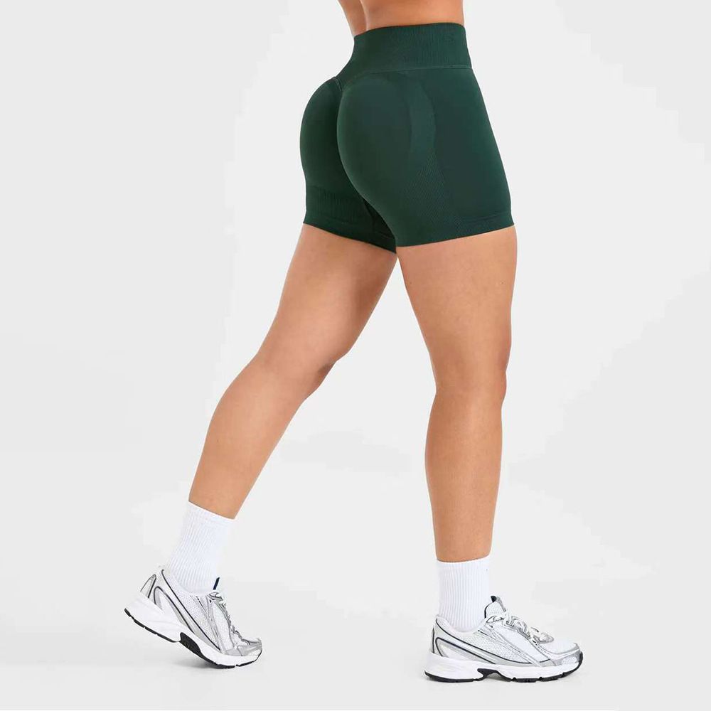 Amazon Cross-Border High-Elasticity Yoga Shorts - Butt-Lifting, Slim-Fit, Quick-Dry, Seamless Sports Shorts for Fitness, Running, and Yoga Pants