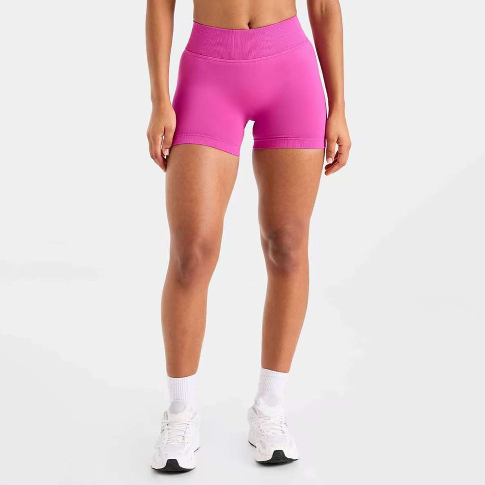 Amazon Cross-Border High-Elasticity Yoga Shorts - Butt-Lifting, Slim-Fit, Quick-Dry, Seamless Sports Shorts for Fitness, Running, and Yoga Pants