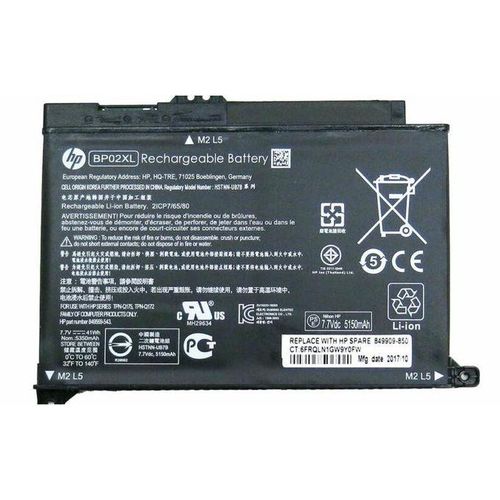 HP ORIGINAL BP02XL battery for HP- Pavilion 15-Au series, Pavilion 15-Aw series Original Laptop Battery