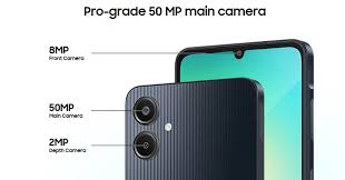 Samsung Galaxy A06 64GB+4GB 50MP Camera 6.7" 90Hz MTK Helio G85 (12nm) 5000mAh 25W Type-C Charge Android 14 Side Fingerprint Unlock phone Smart Phone