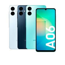 Samsung Galaxy A06 128GB+4GB 50MP Camera 6.7" 90Hz MTK Helio G85 (12nm) 5000mAh 25W Type-C Charge Android 14 Smart Phones Side Fingerprint Unlock phone
