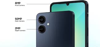 Samsung Galaxy A06 128GB+4GB 50MP Camera 6.7" 90Hz MTK Helio G85 (12nm) 5000mAh 25W Type-C Charge Android 14 Smart Phones Side Fingerprint Unlock phone