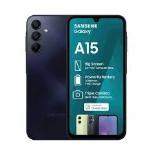 Samsung Galaxy A15 128GB+4GB 50MP+2MP+5MP Triple Camera Mediatek Helio G99 6.5" 90Hz Display Android 14 5000mAh 25W Type-C Charge Smart Phone