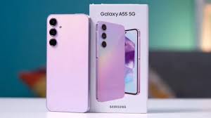 Samsung Galaxy A55 5G 128GB+8GB 120Hz 6.6" AMOLED 50MP Triple Camera IP67 Waterproof Android 14 5000mAh 25W Type-C Smart Phones Fingerprint Unlock